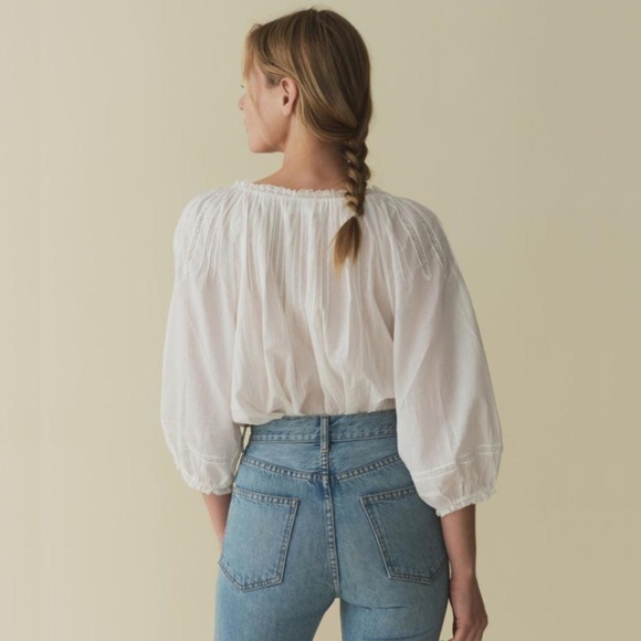 DÔEN Abigail Top, Size XS, in Salt - Picture 3 of 14